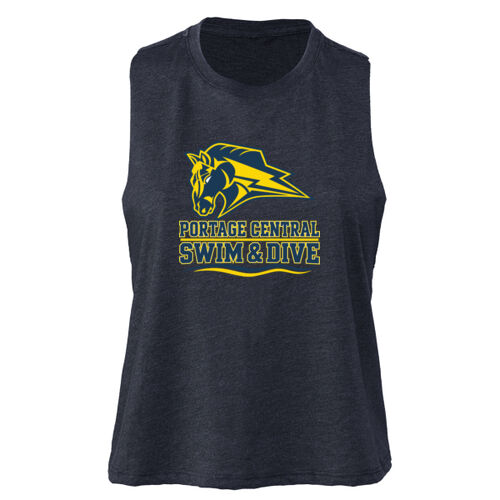 Women's Racerback Cropped Tank Thumbnail